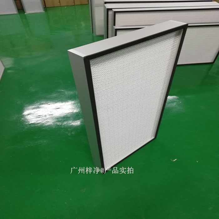 高效過濾器在正常使用條件下，其使用壽命應不小于2年。