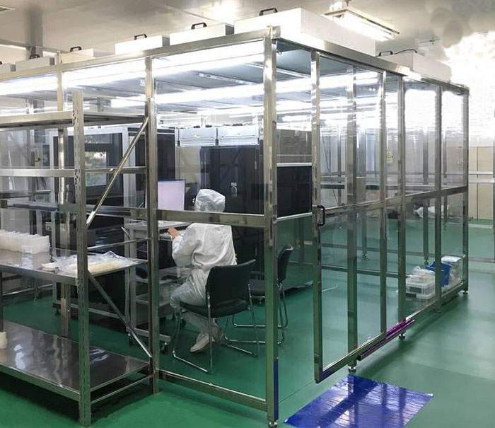 百級潔凈棚和萬級潔凈棚作為潔凈室的兩種基本形式