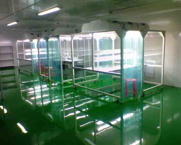 潔凈棚設計應考慮使用者的安全